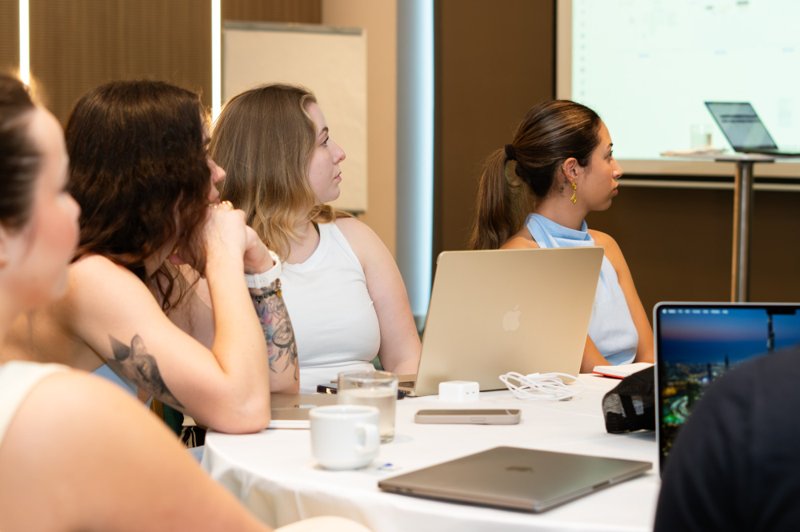 Members at a roundtable